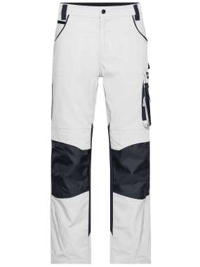 Pracovné nohavice (JN Workwear Pants) > biela / šedá (carbon) > 58