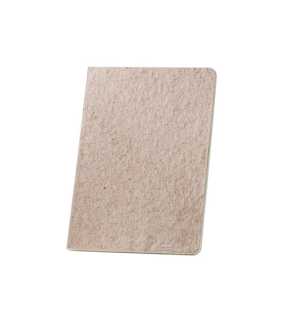 Zápisník A5 s odpadu z čajových lístkov > prírodná