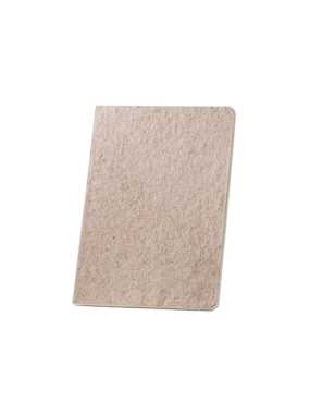 Zápisník A5 s odpadu z čajových lístkov > prírodná