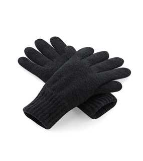 Unisex rukavice (Beechfield Classic Thinsulate Gloves) > čierna > S/M