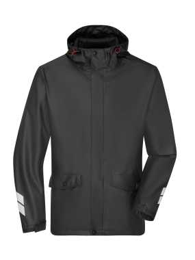 Pánska bunda (DAIBER Worker Rain-Jacket)>čierna>L