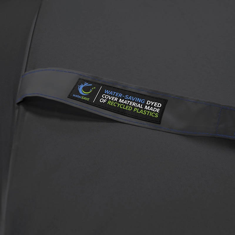 Dáždnik (FARE AC regular umbrella Colorline) > čierna / modrá (euro)