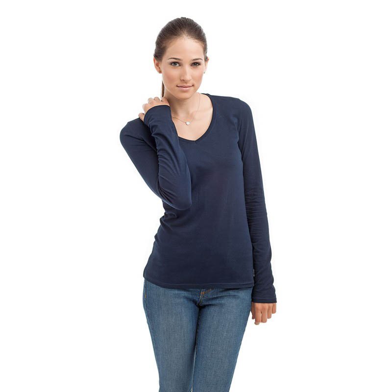 Dámske tričko (Claire Long Sleeve STEDMAN) > modrá (marina) > S