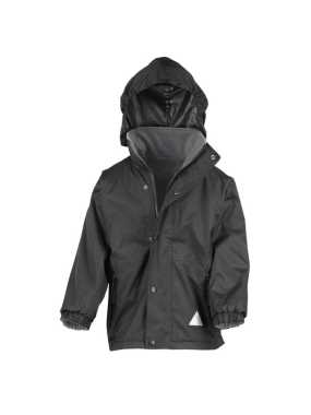 Unisex bunda (RESULT REVERSIBLE STORMDRI 4000 JACKET) > čierna / šedá > S