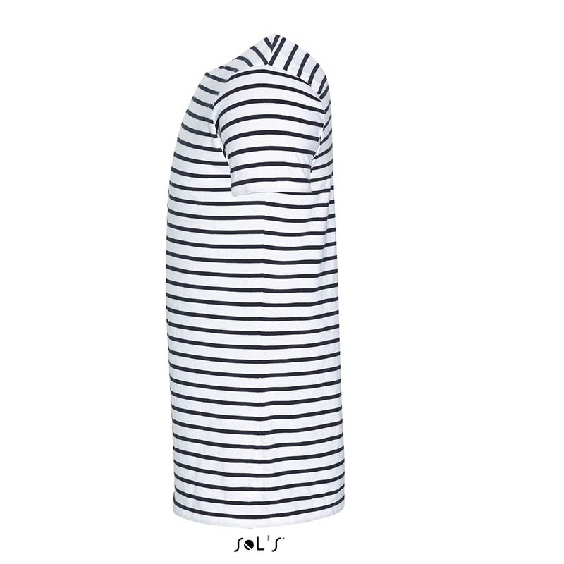 Pánske tričko (SOL’S MILES MEN) > biela / modrá (navy) > 3XL