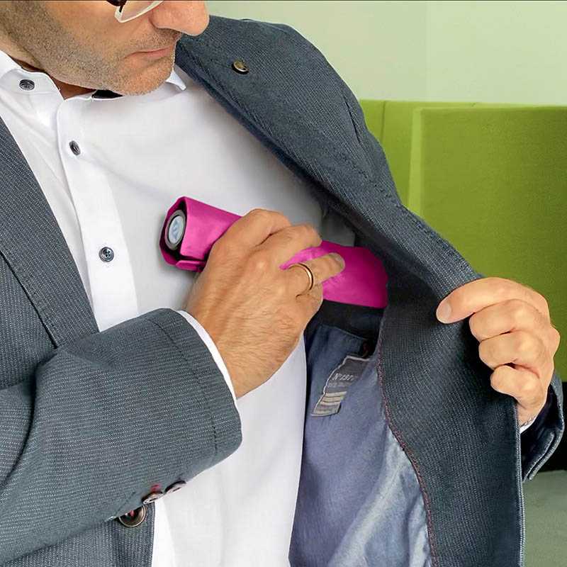 Skladací dáždnik (FARE Mini umbrella FiligRain Only95) > ružová (magenta)