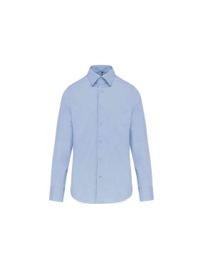 Pánska košeľa (KARIBAN MENS LONG SLEEVE SHIRT) > modrá (light) > XS