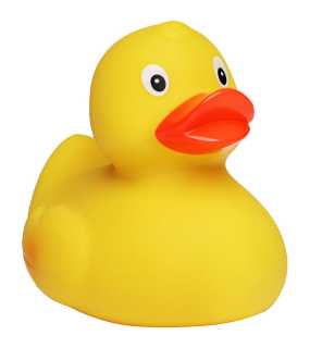 Kačička do vane (MBW Racing duck) > žltá / oranžová > 10,0 cm