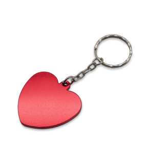 Kovový prívesok  > červená