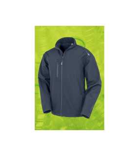 Pánska bunda (RESULT Recycled 3-Layer Printable Softshell Jacket) > modrá (navy) > L