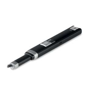 USB zapaľovač veľký > čierna