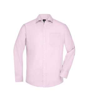 Pánska košeľa(JN Mens Shirt Longsleeve Micro-Twill) > ružová (light) > L