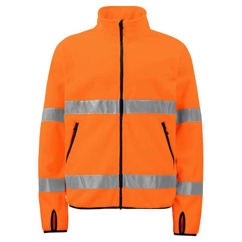 Pánska bunda (PROJOB FLEECEJACKET HV CLASS 3) > oranžová > M