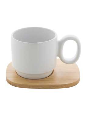 Keramický hrnček > biela