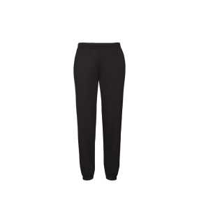Pánske tepláky (FRUIT OF THE LOOM Elasticated Jog Pants ) > čierna > S