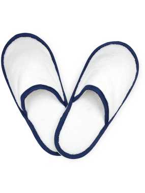 Papuče (THE ONE Slippers) > biela / modrá (navy) > 38/40