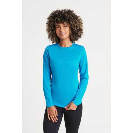 Dámske tričko (Just Cool WOMEN'S LONG SLEEVE COOL T) > žltá (electric) > XS