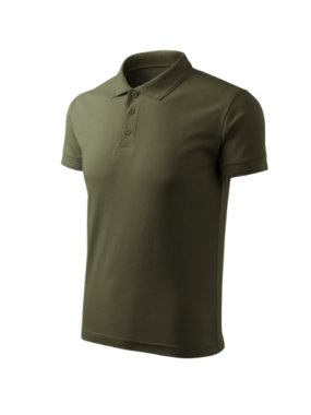 Pánska polokošeľa (MALFINI Pique Polo Free) > zelená (military) > 3XL
