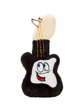 Plyšová hračka (MBW Guitar) > čierna / biela