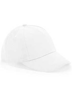 5 panelová detská šiltovka (Beechfield Junior Organic Cotton 5 Panel Cap) > biela