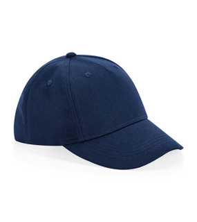 5 panelová detská šiltovka (Beechfield Junior Organic Cotton 5 Panel Cap) > modrá (navy)