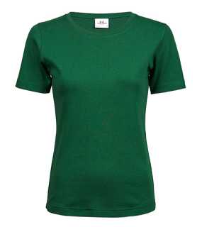 Dámske tričko (Tee Jays Womens Interlock Tee) > zelená (forest) > XL