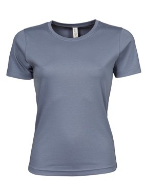 Dámske tričko (Tee Jays Womens Interlock Tee) > šedá (flint stone) > M