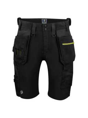 Pánske krátke nohavice (PROJOB SHORTS STRETCH) > čierna > 44