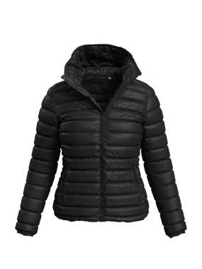 Dámska bunda (Stedman Lux Padded Jacket) > čierna (opal) > M