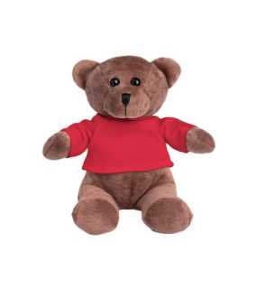 Plyšová hračka Medvedík > červená