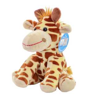 Plyšová hračka (MBW Zoo animal giraffe Gaby) > žltá / hnedá
