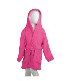 Detský župan (THE ONE Kids Bathrobe) > ružová (magenta) > 135/150