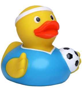 Kačička do vane (MBW Squeaky duck soccer player) > viacfarebná