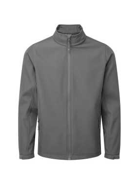 Pánska bunda(Premier MEN’S PRINTABLE & RECYCLED SOFTSHELL JACKET)>šedá(dark)>S