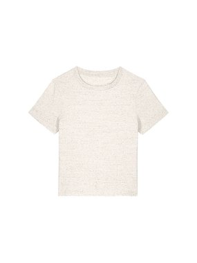 Dámske tričko (STANLEY/STELLA Stella Muser) > biela (eco heather) > XS