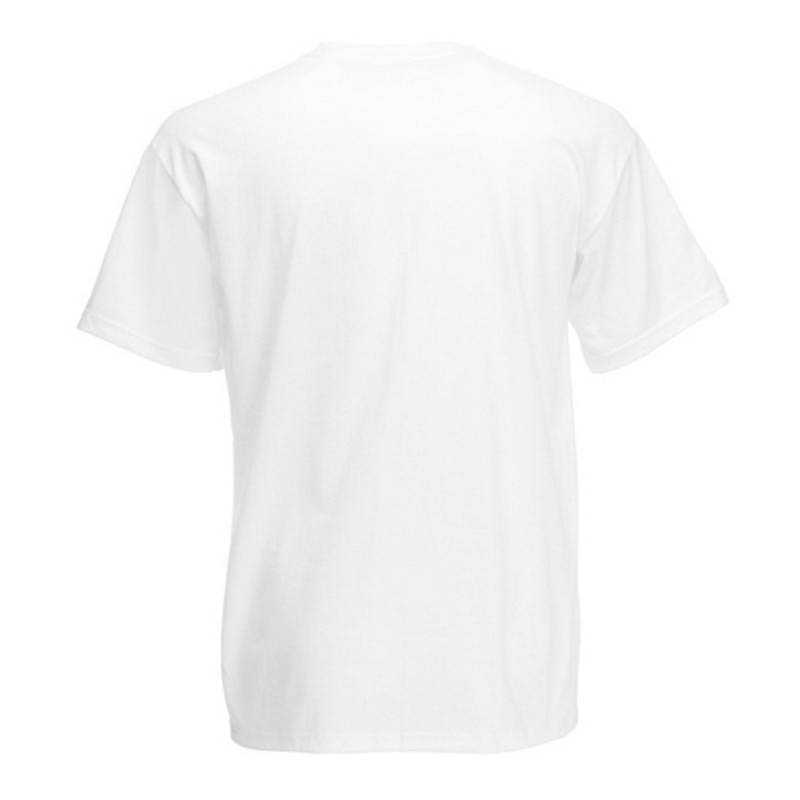 Pánske tričko (FRUIT OF THE LOOM Valueweight T) > biela > S