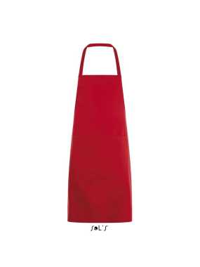 Zástera(SOL'S GRAMERCY LONG APRON WITH POCKET) > červená