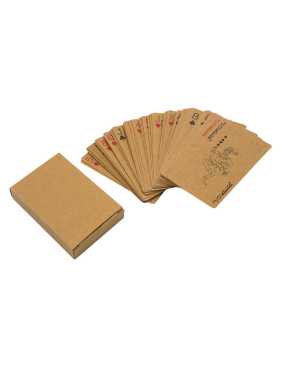 Hracie karty  > hnedá