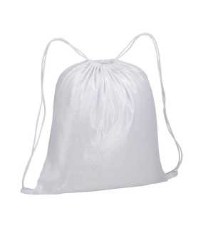 Vrecko so šnúrkami > biela