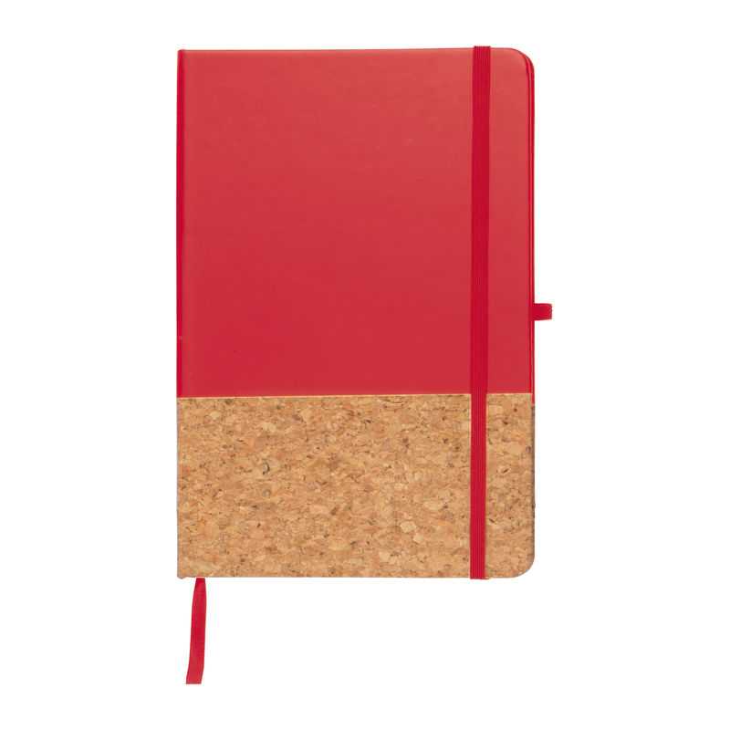 A5 poznámkový blok Nantes > červená