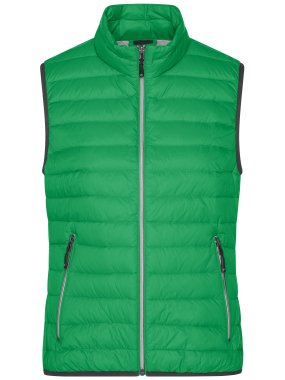 Dámska vesta(JN Ladies Down Vest) > zelená (fern) / strieborná > 2XL