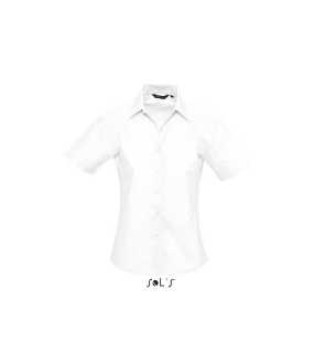 Dámska košeľa (SOLS ELITE LADIES SHORT SLEEVE OXFORD SHIRT) > biela > M