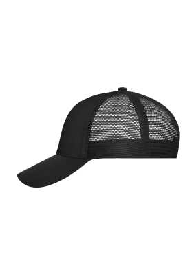 6 panelová šiltovka (MB 6 Panel Mesh Cap)>čierna / čierna