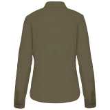 Dámska košeľa (KARIBAN LADIES LONG SLEEVE SHIRT) > hnedá (light khaki) > XS