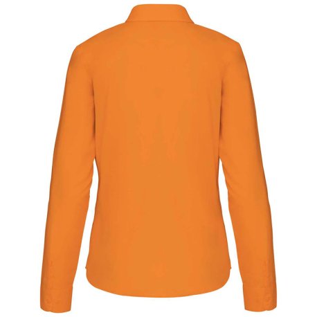 Dámska košeľa (KARIBAN LADIES LONG SLEEVE SHIRT) > oranžová > L