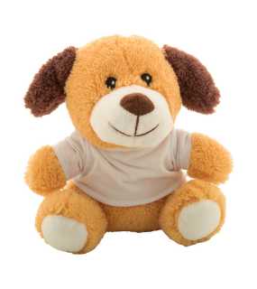 RPET plyšový pes > hnedá