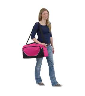 Športová taška > čierna / ružová