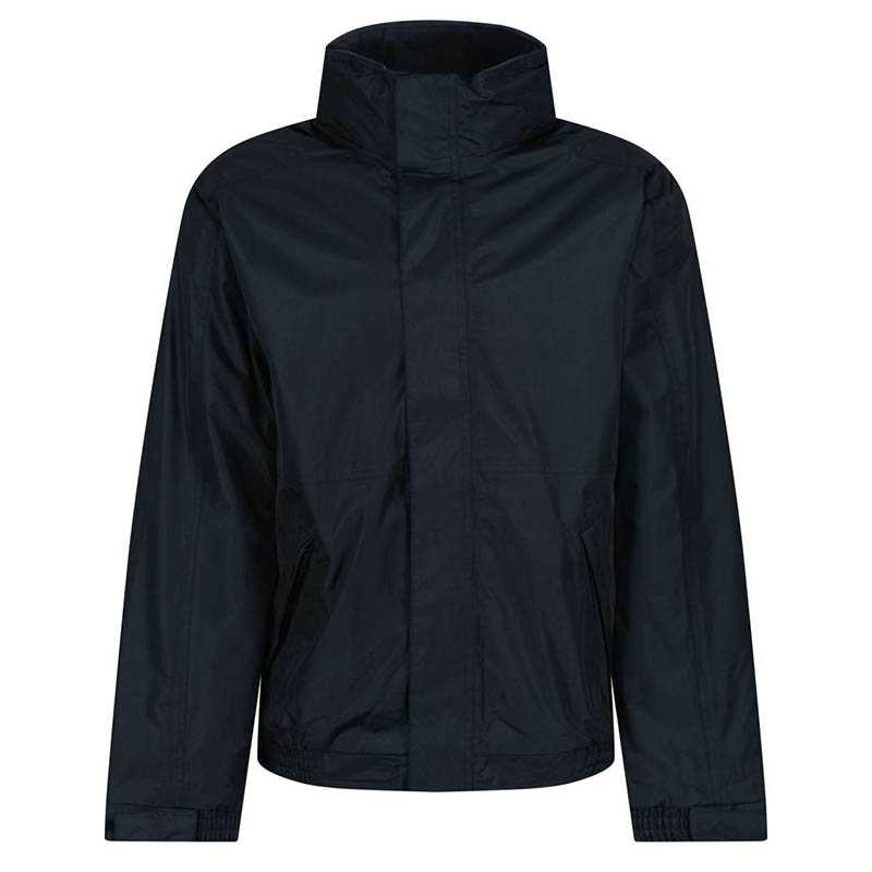 Pánska bunda (REGATTA DOVER WATERPROOF JACKET) > čierna / šedá (ash) > L