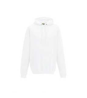 Unisex mikina (AWDis COLLEGE HOODIE) > biela (arctic) > M