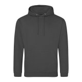 Unisex mikina (AWDis COLLEGE HOODIE) > šedá (steel) > 2XL